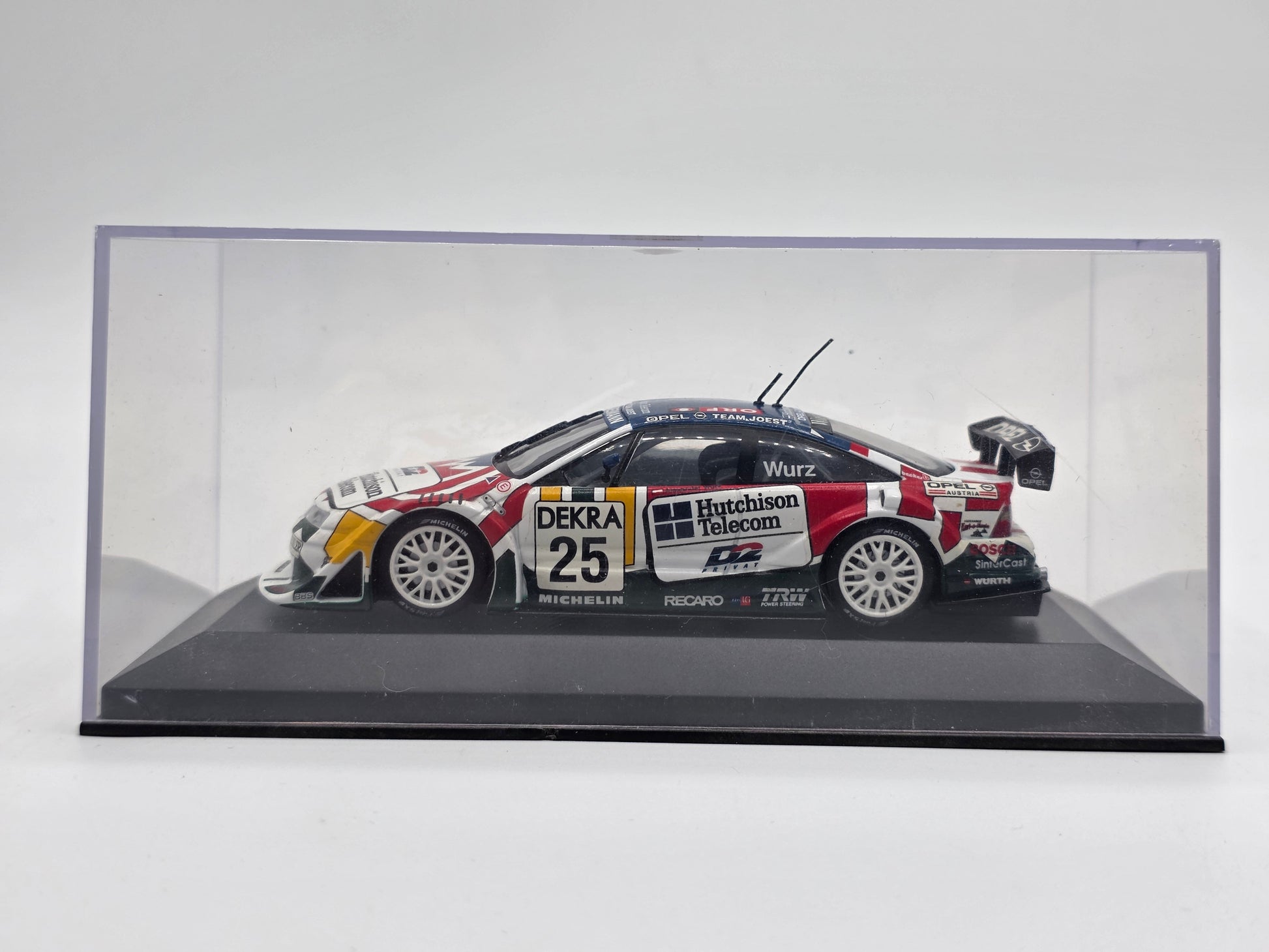 1/43 1996 Opel Calibra - DTM/ITC - Alexander Wurz - Minichamps | Model Car