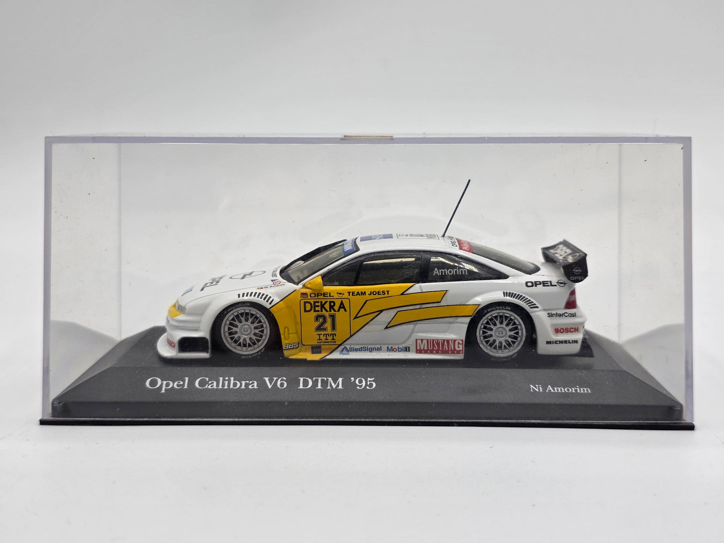 1/43 1995 Opel Calibra - DTM - Ni Amorim - Minichamps | Model Car