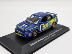 1/43 2003 Subaru STi - Heintz / Scherrer - IXO | Model Rally Car