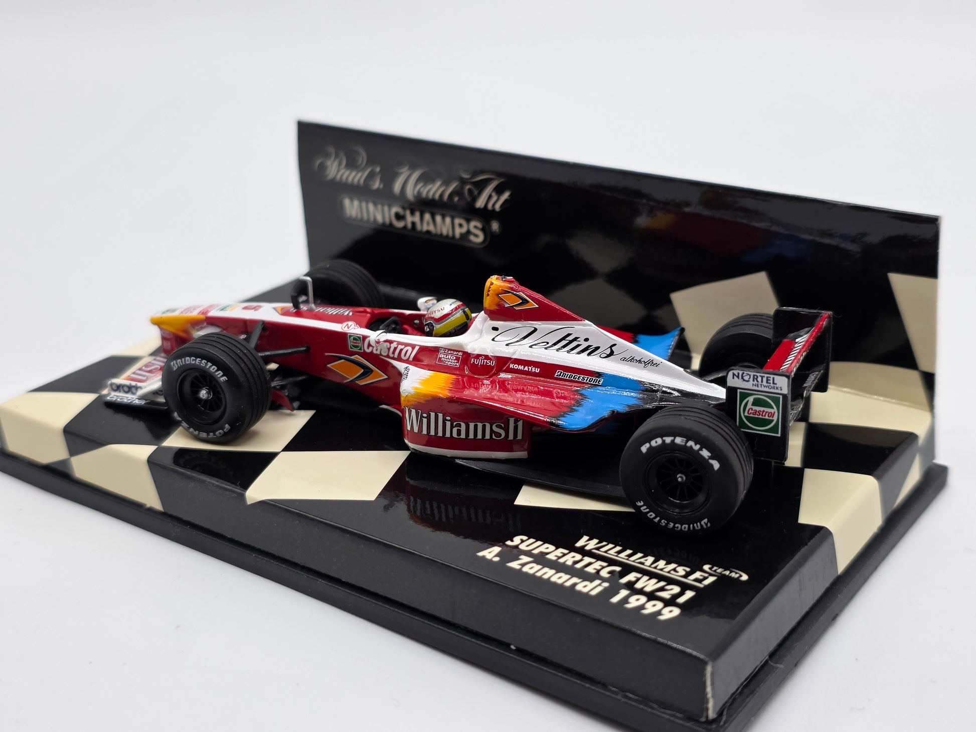 1/43 1999 Williams FW21 - Alex Zanardi | Model F1 Car