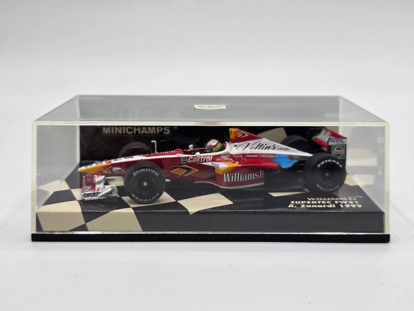 1/43 1999 Williams FW21 - Alex Zanardi - Minichamps | Model F1 Car