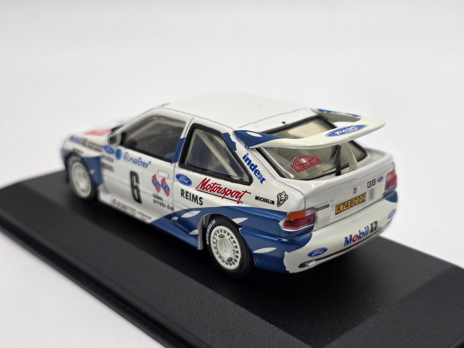 1/43 1994 Ford Escort Cosworth - Rally Monte Carlo - Delecour / Grataloup - Minichamps | Model Rally Car