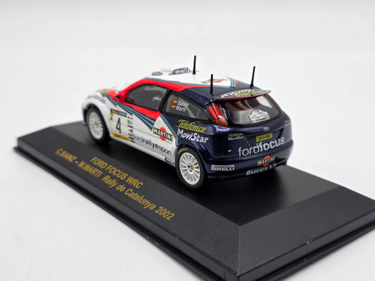 1/43 2002 Ford Focus WRC - Rally de Catalunya - Sainz / Marti | IXO Model Rally Car