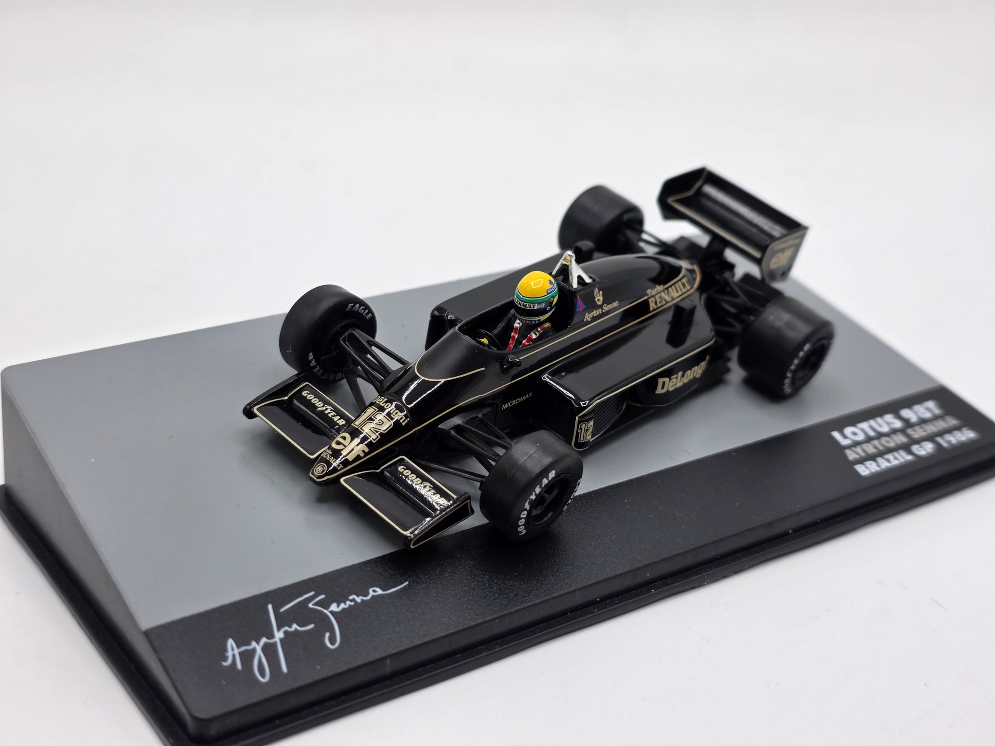 1/43 1986 Lotus 98T – Ayrton Senna | Model F1 Car