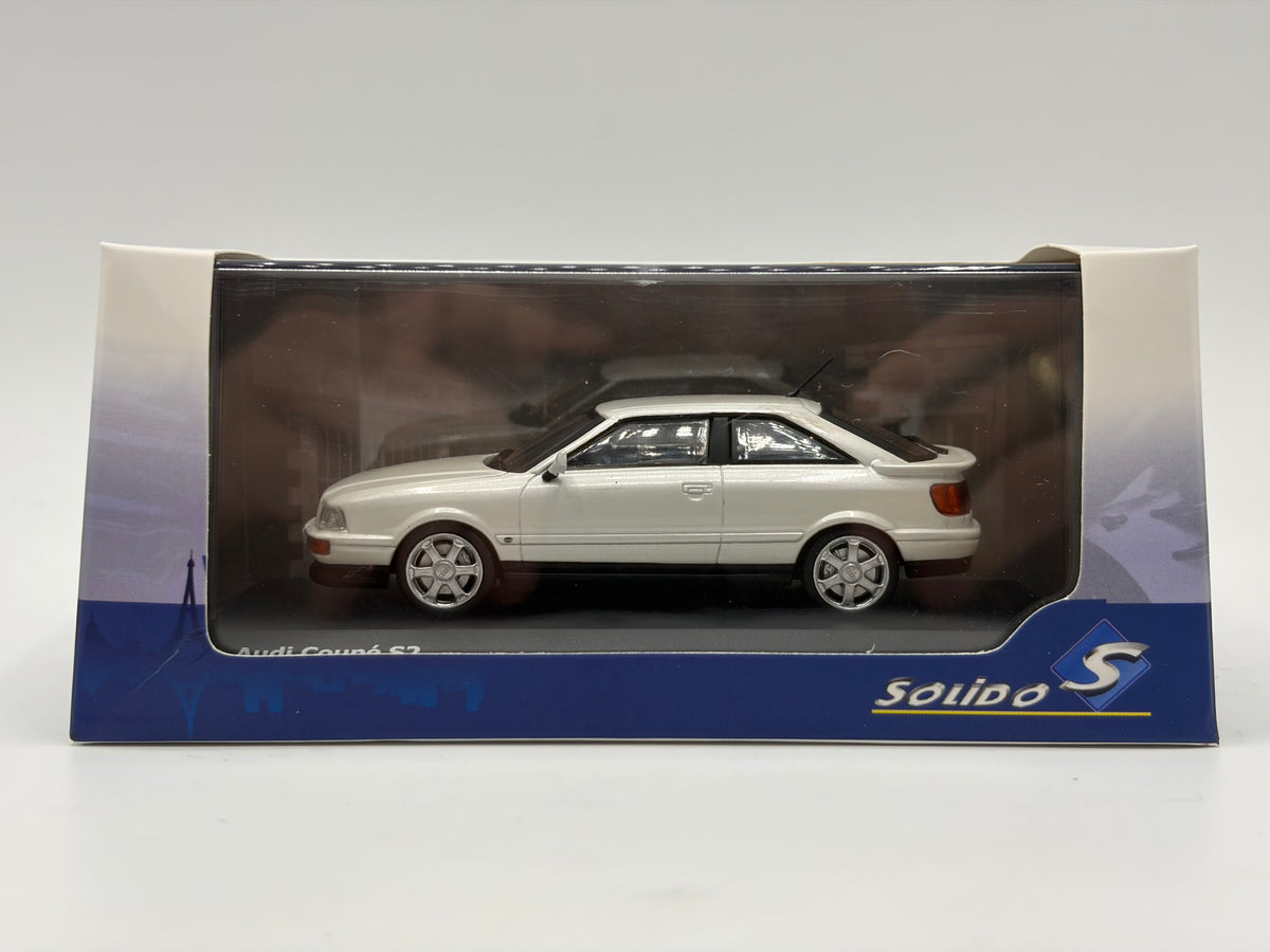 1/43 1992 Audi S2 Coupe - Pearl White - Solido | Model Car