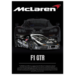 750 Mclaren F1 GTR Poster