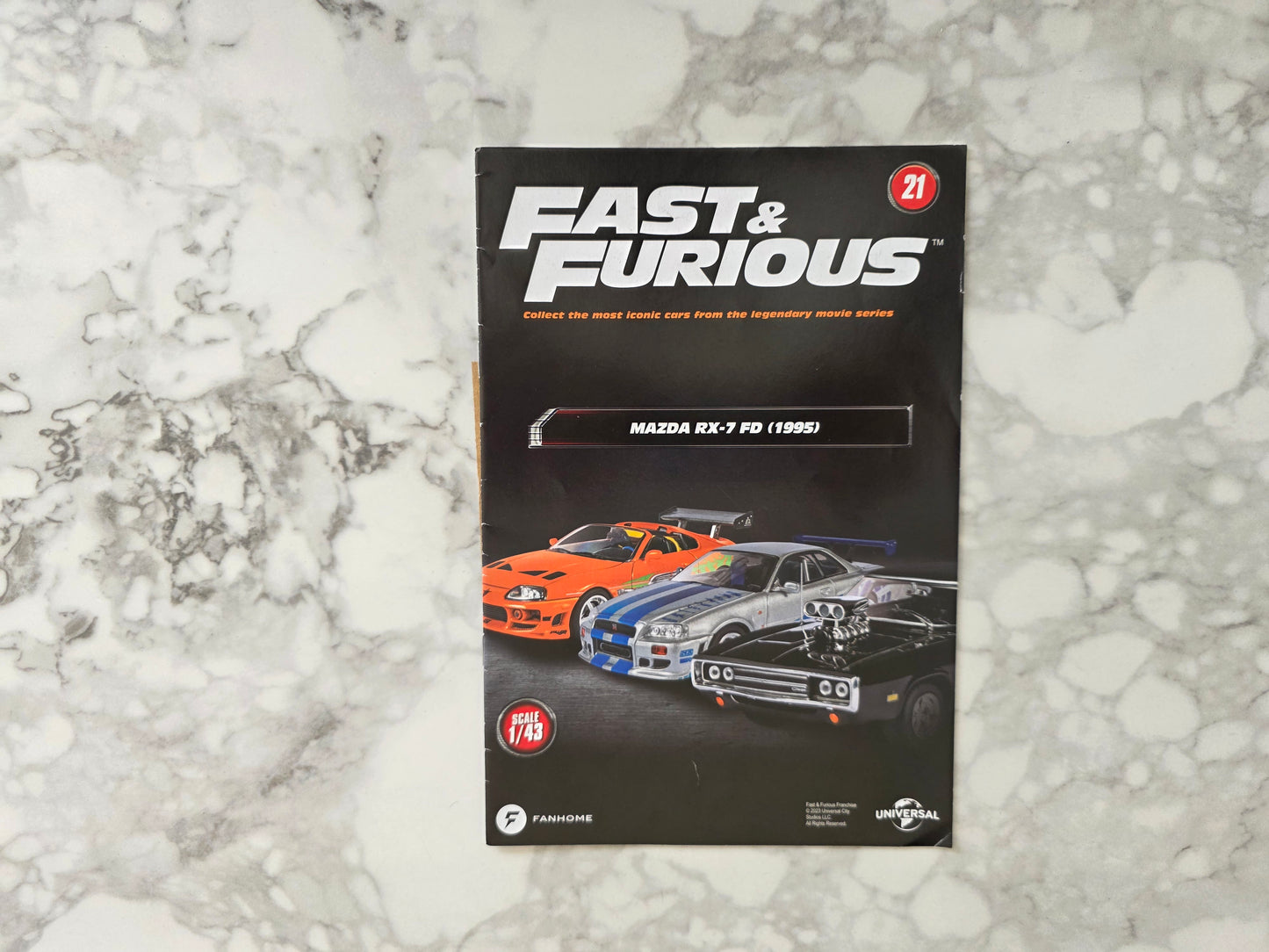 Fast & Furious Car Collection Magazines - Select Your Issue