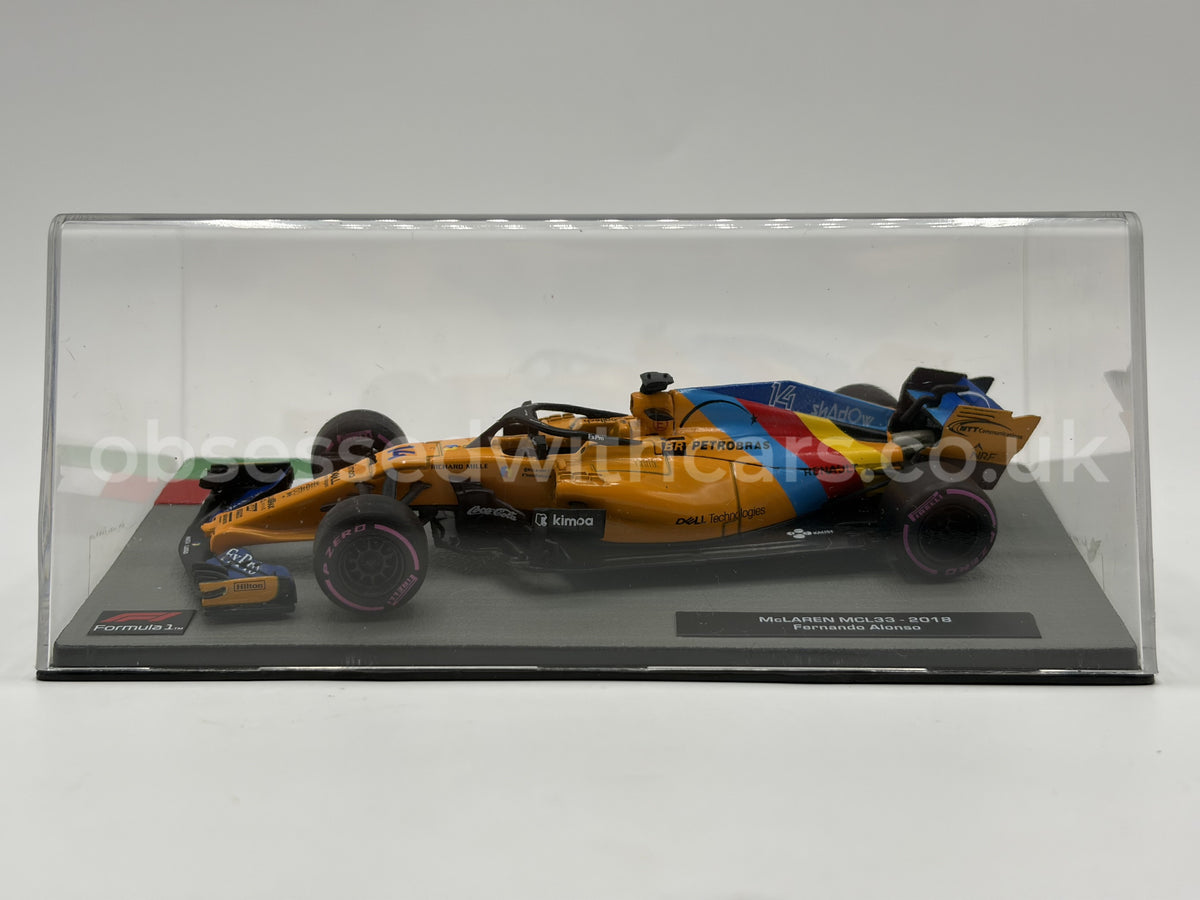 1/43 2018 McLaren MCL33 - Fernando Alonso | Model F1 Car