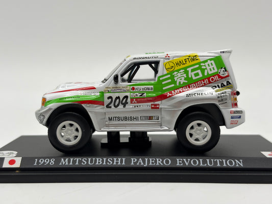 1/43 1998 Mitsubishi Pajero Evo - Paris-Granada-Dakar Rally - Shinozuka / Magne | Model Car