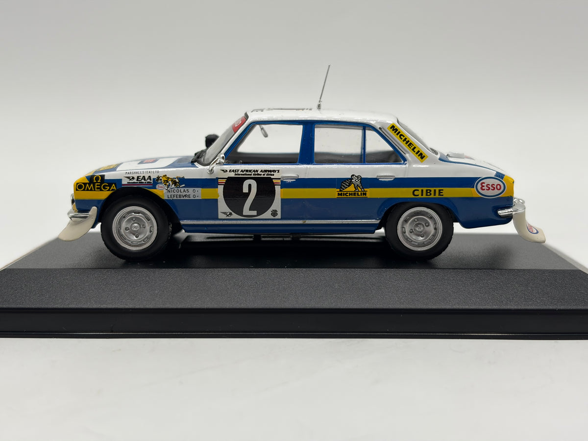1/43 1976 Peugeot 504 - Safari Rally - Nicolas / Lefebvre | Model Rally Car