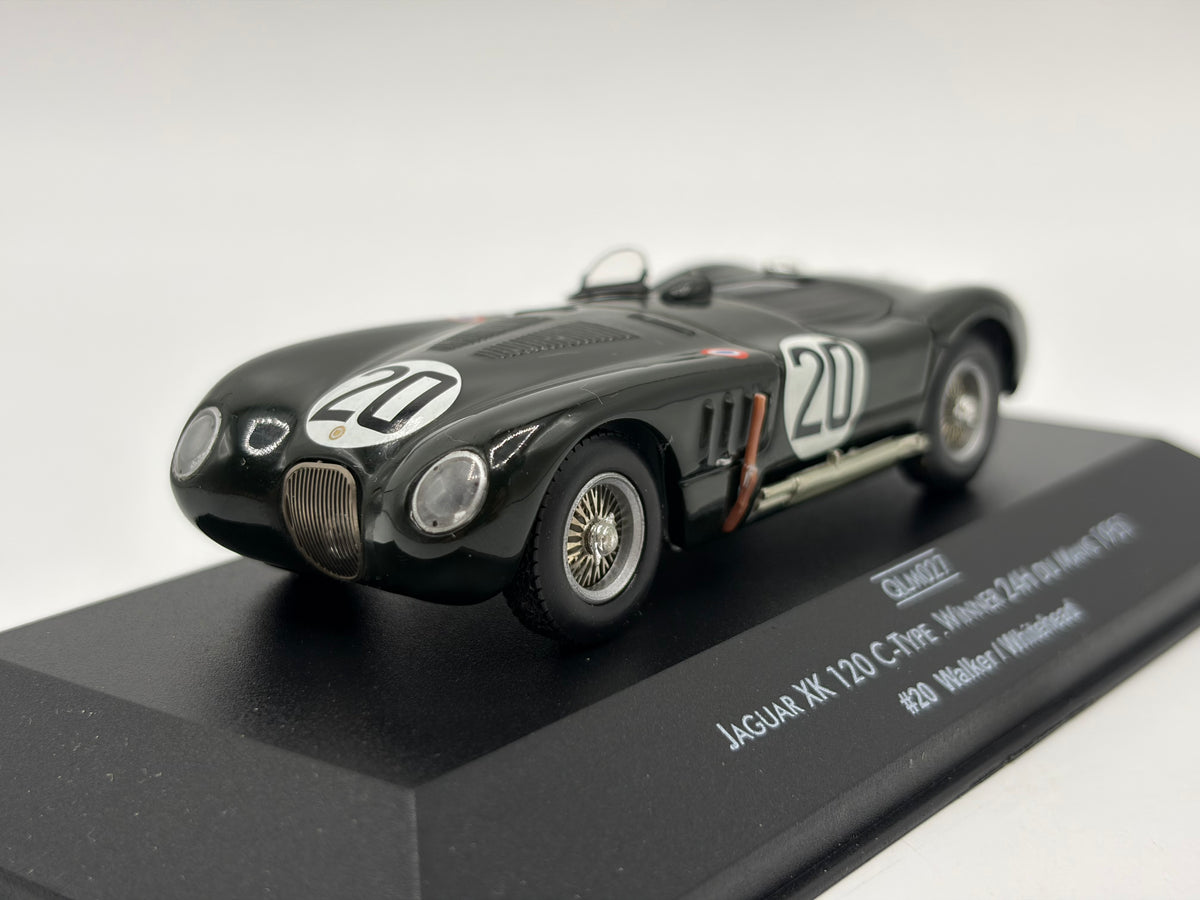 1/43 1951 Jaguar XK120 C-Type - Walker / Whitehead - Quartzo | Model Le Mans Car