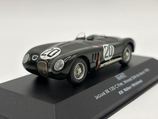 1/43 1951 Jaguar XK120 C-Type - Walker / Whitehead - Quartzo | Model Le Mans Car