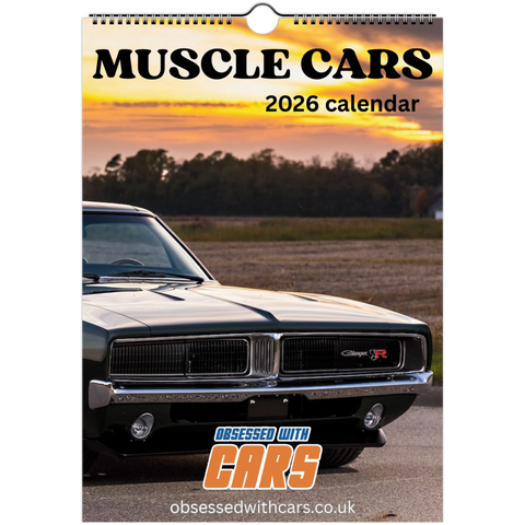 Muscle Cars Calendar 2026