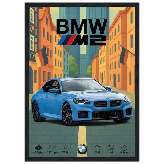 BMW M2 G87 Poster - Abstract Collection