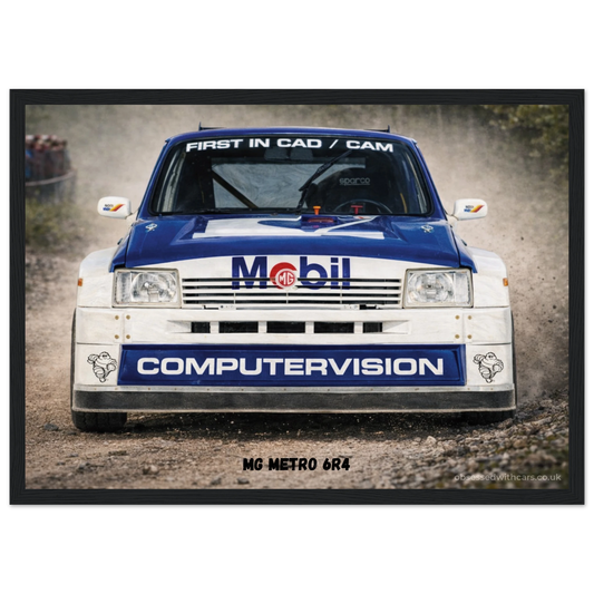 MG Metro 6R4 Poster - Rally Legends Collection