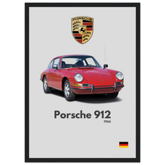 368 Porsche 912 Poster - Minimalist Collection