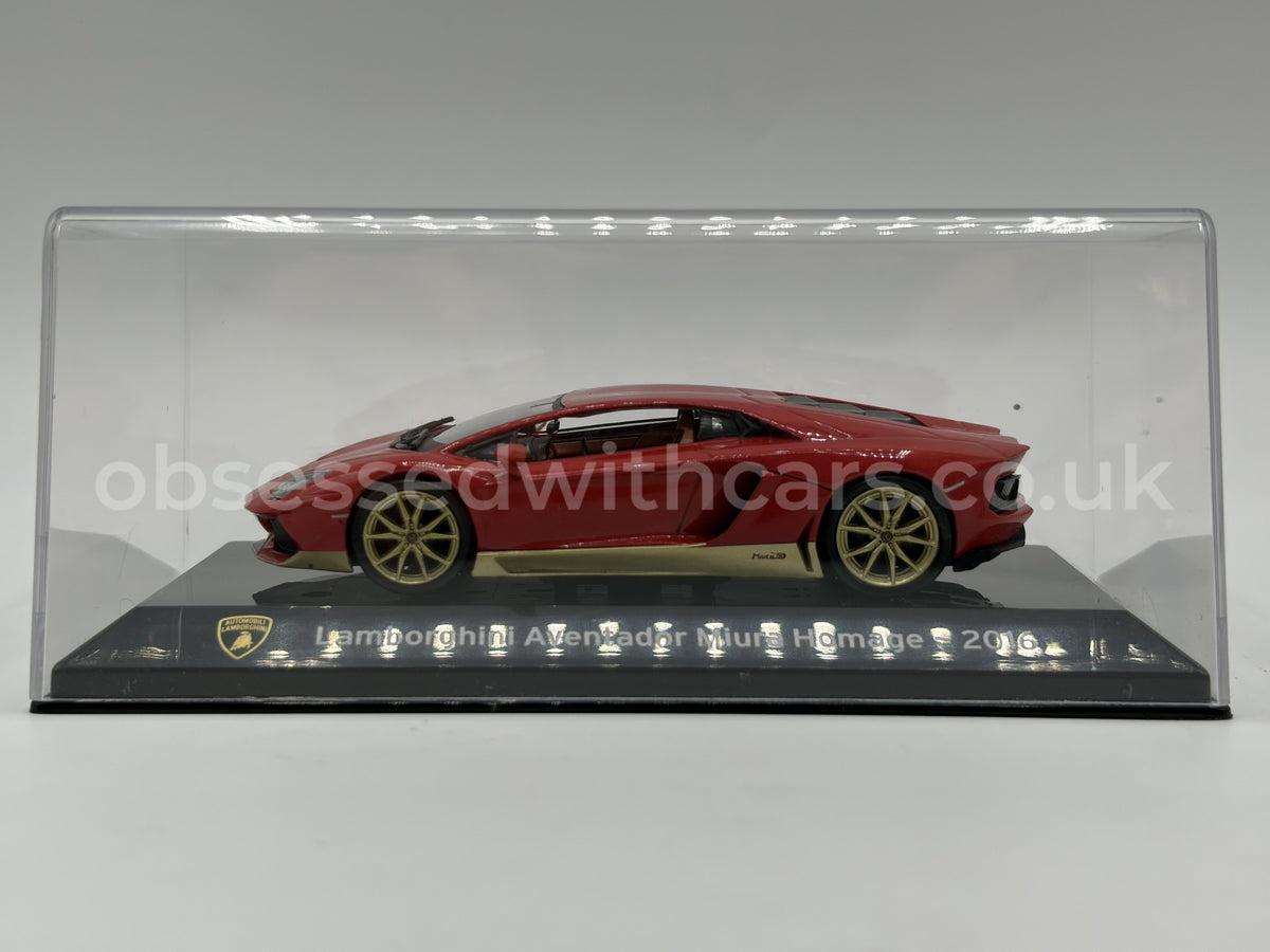 1/43 2016 Lamborghini Aventador Miura Homage | Model Car | Supercar Collection