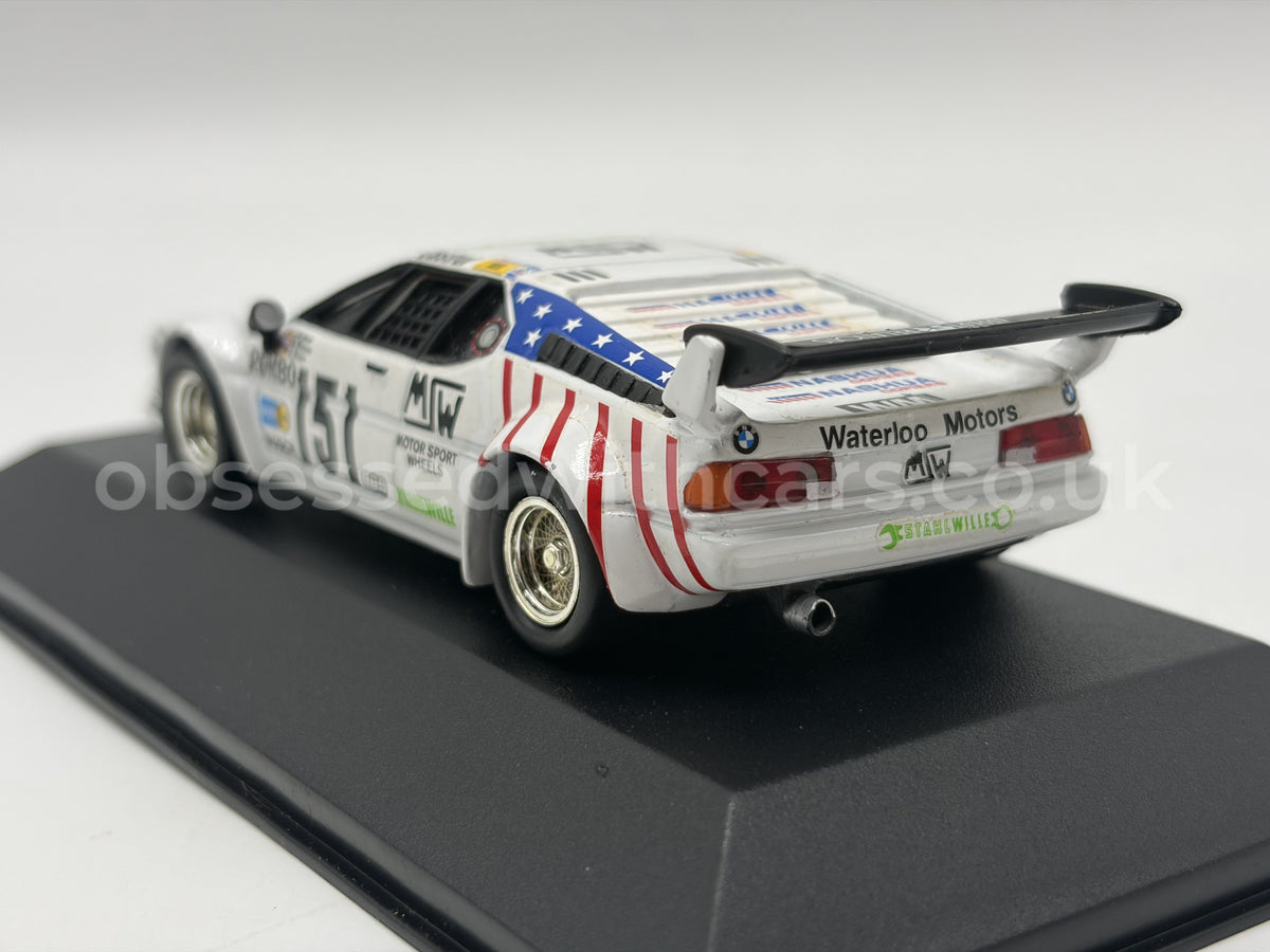 1/43 1985 BMW M1 - Doren / Birrane / Libert - Quartzo | Model Le Mans Car