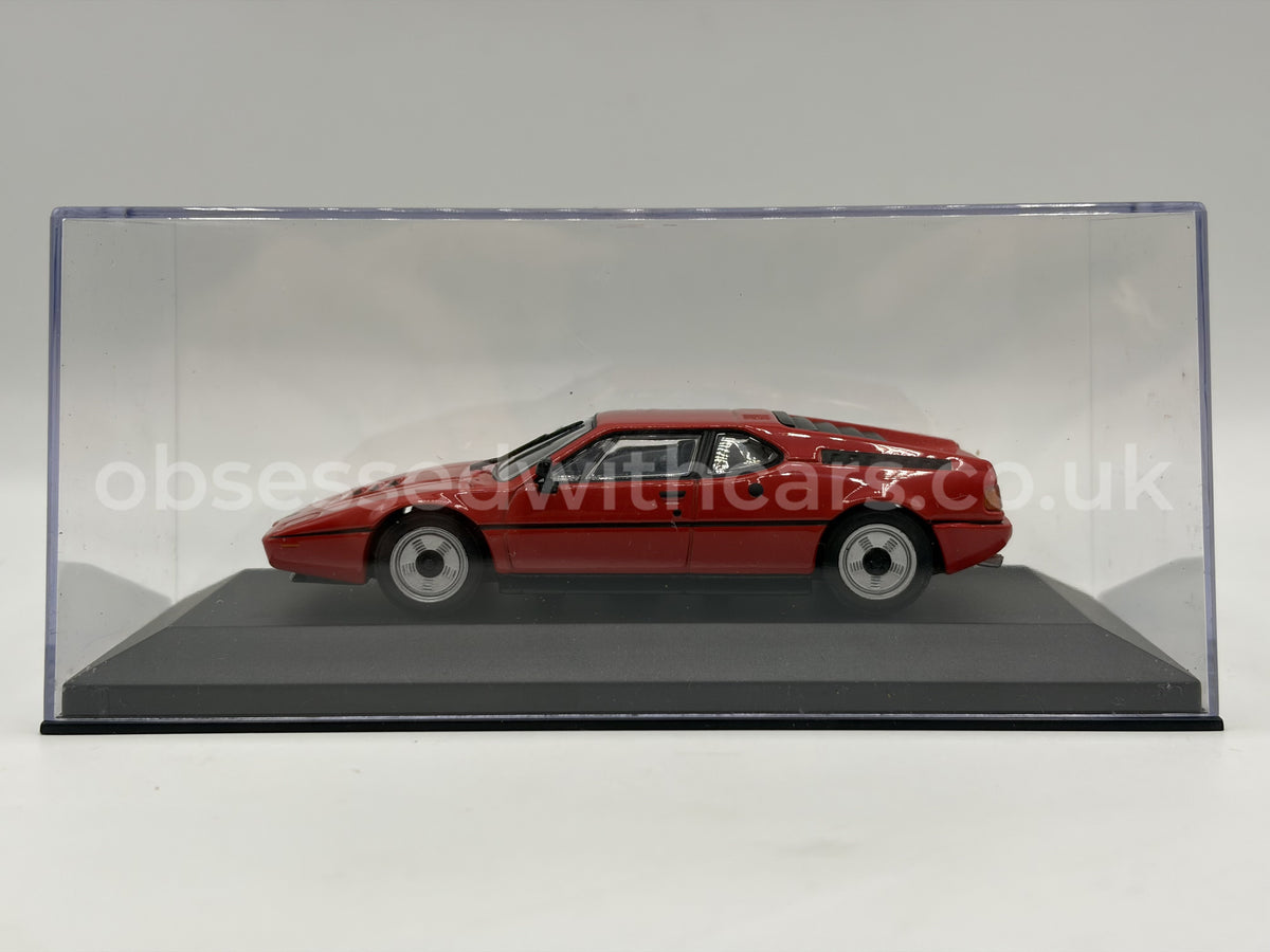 1/43 1978 BMW M1 Street - Red - Minichamps | Model Car