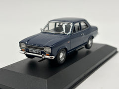 1/43 1974 Ford Escort MK1 1300GT - Marine Blue | Corgi Vanguards | Model Car