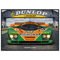 Mazda 787B Poster - Le Mans Legends Collection