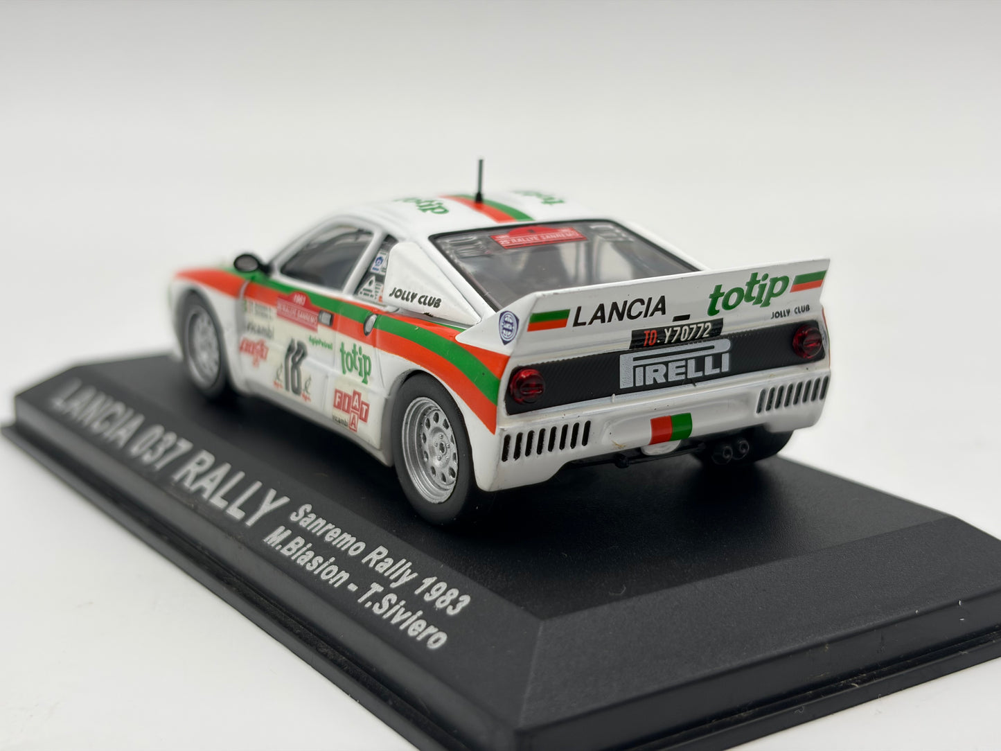 1/43 1983 Lancia 037 Rally - Sanremo Rally - Biasion / Siviero | Model Rally Car