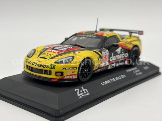 1/43 2012 Chevrolet Corvette ZR1 - Bornhauser / Canal / Lamy | Model Le Mans Car