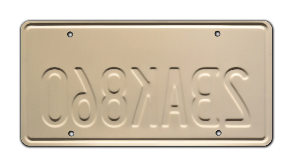 2BAK860 - Back to the Future - Marty McFly's Toyota | License Plate