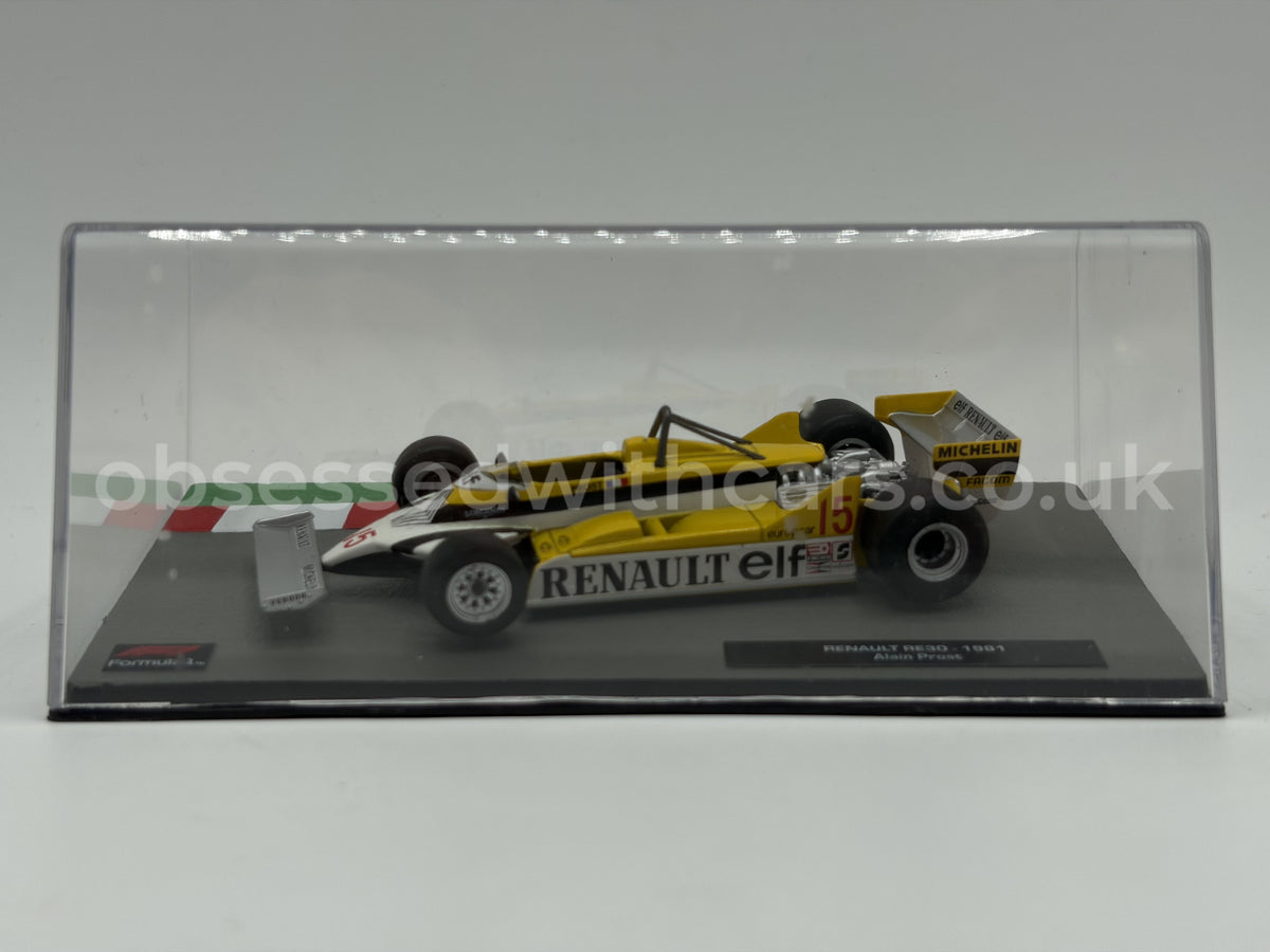 1/43 1981 Renault RE30 - Alain Prost | Model F1 Car