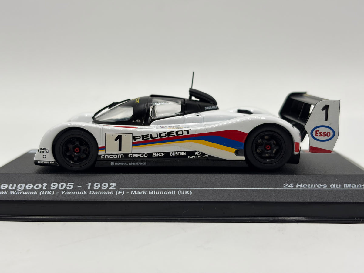 1/43 1992 Peugeot 905 - Warwick / Dalmas / Blundell | Model Le Mans Car