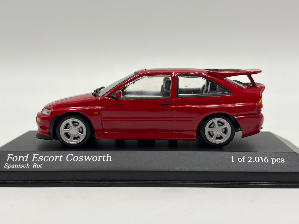 1/43 1996 Ford Escort RS Cosworth - Red - Minichamps | Model Car