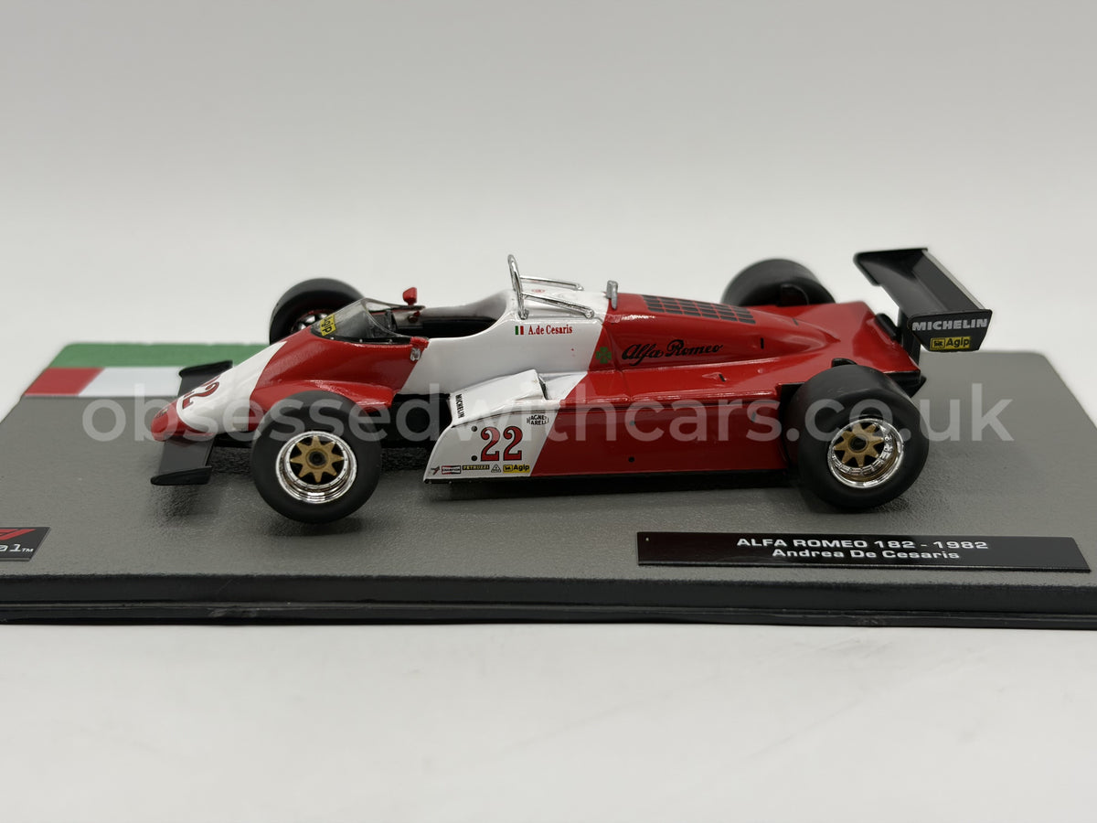 1/43 1982 Alfa Romeo 182 - Andrea de Cesaris | Model F1 Car
