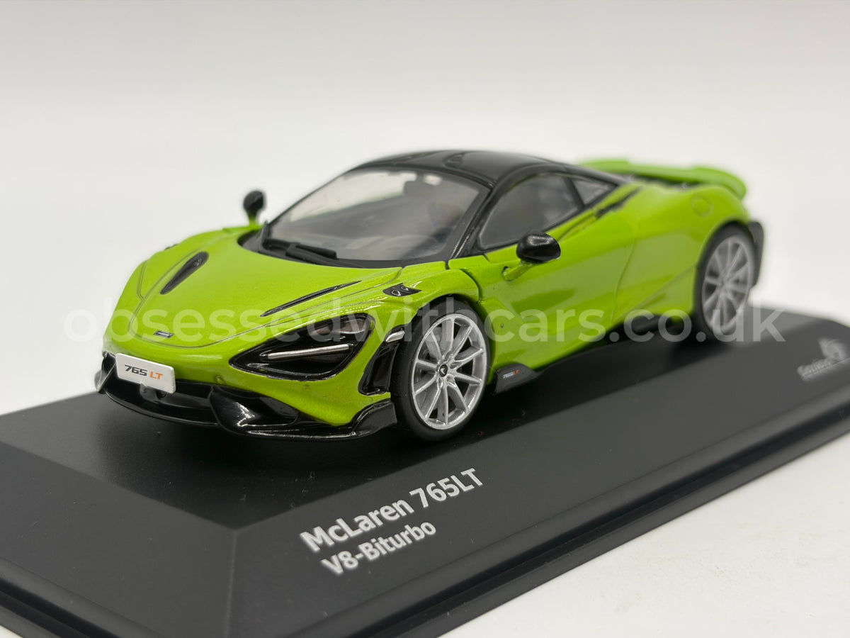 1/43 2020 McLaren 765 LT - Green Metallic - Solido | Model Car