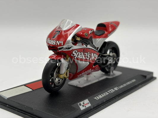 1/24 2004 Yamaha YZR-M1 - Carlos Checa | Racing Bike Model