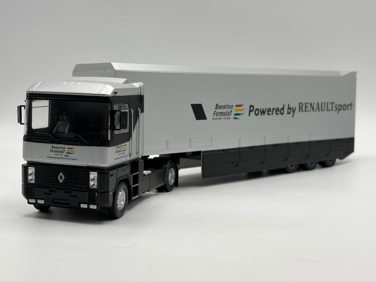 1/43 1995 Renault Magnum Transporter Truck - Benetton F1 Team