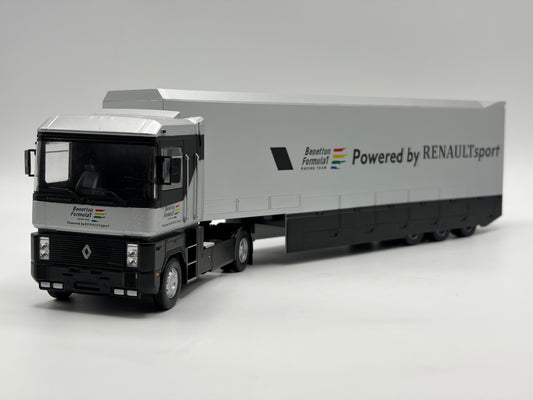 1/43 1995 Renault Magnum Transporter Truck - Benetton F1 Team