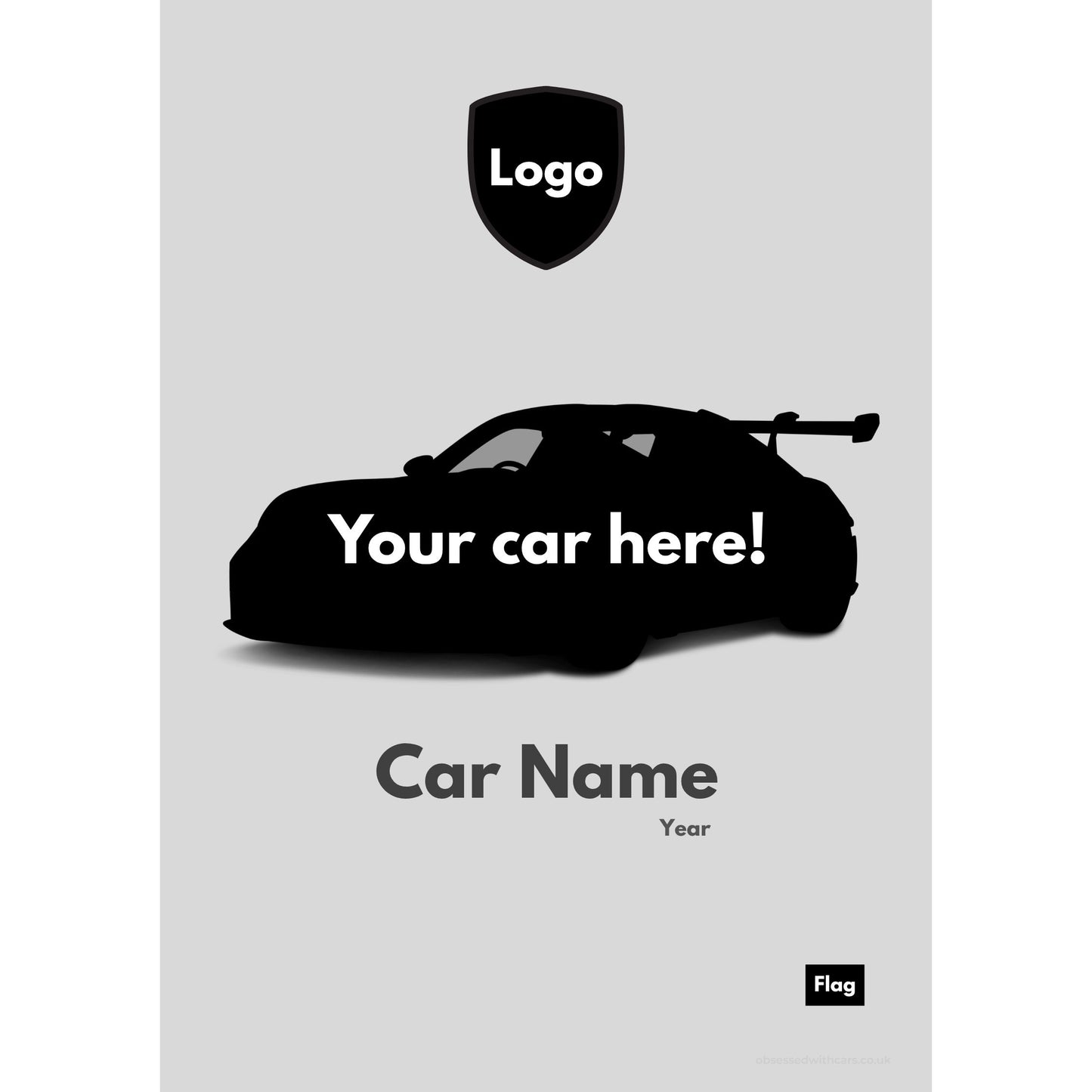 001 Custom Car Wall Art - Your Own Car