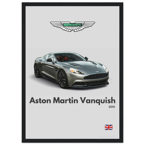 460 Aston Martin Vanquish Poster - Minimalist Collection