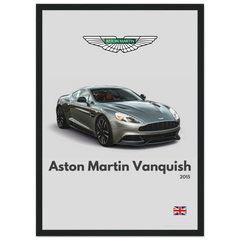 460 Aston Martin Vanquish Poster - Minimalist Collection