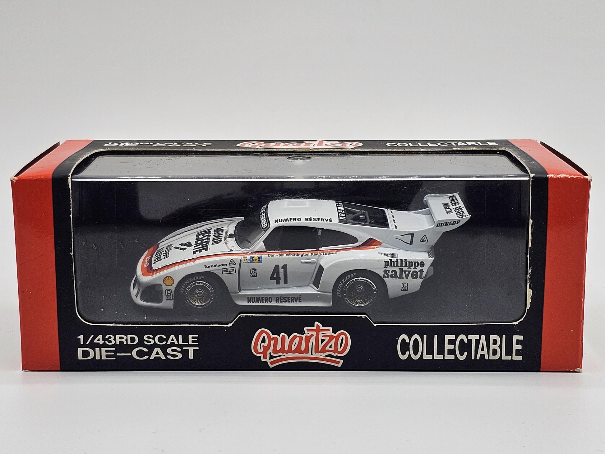 1/43 1979 Porsche 935 K3 - Ludwig / Whittington / Whittington - Quartzo | Model Le Mans Car