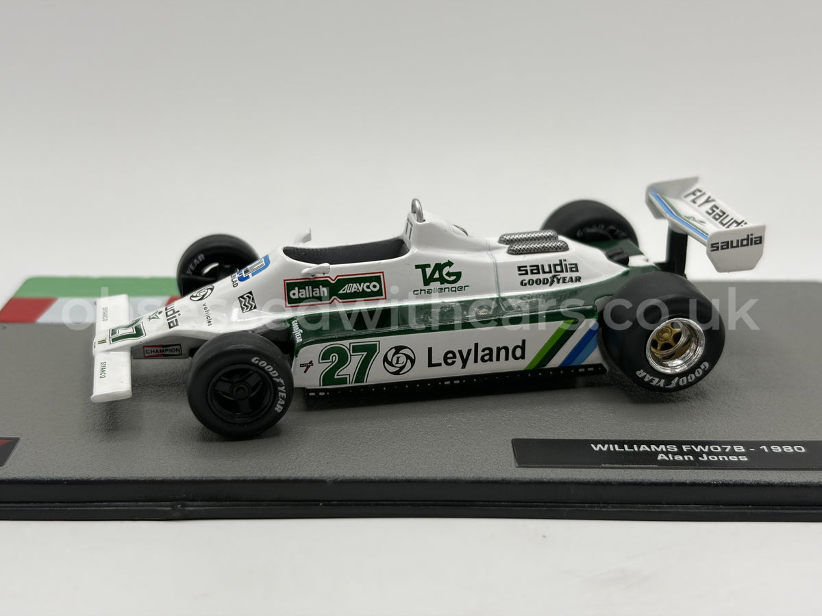1/43 1980 Williams FW07B - Alan Jones | Model F1 Car