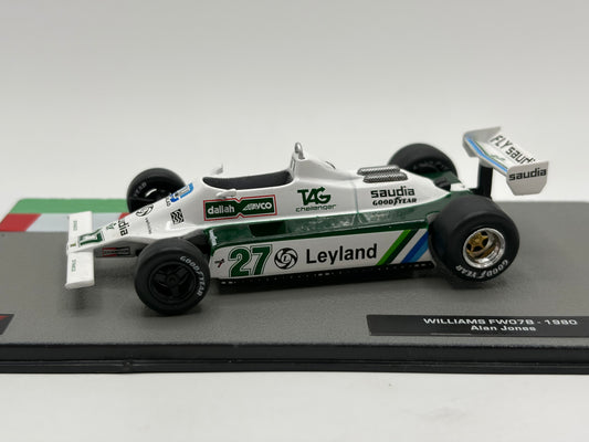 1/43 1980 Williams FW07B - Alan Jones | Model F1 Car
