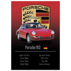 368 Porsche 912 Poster - Accent Collection