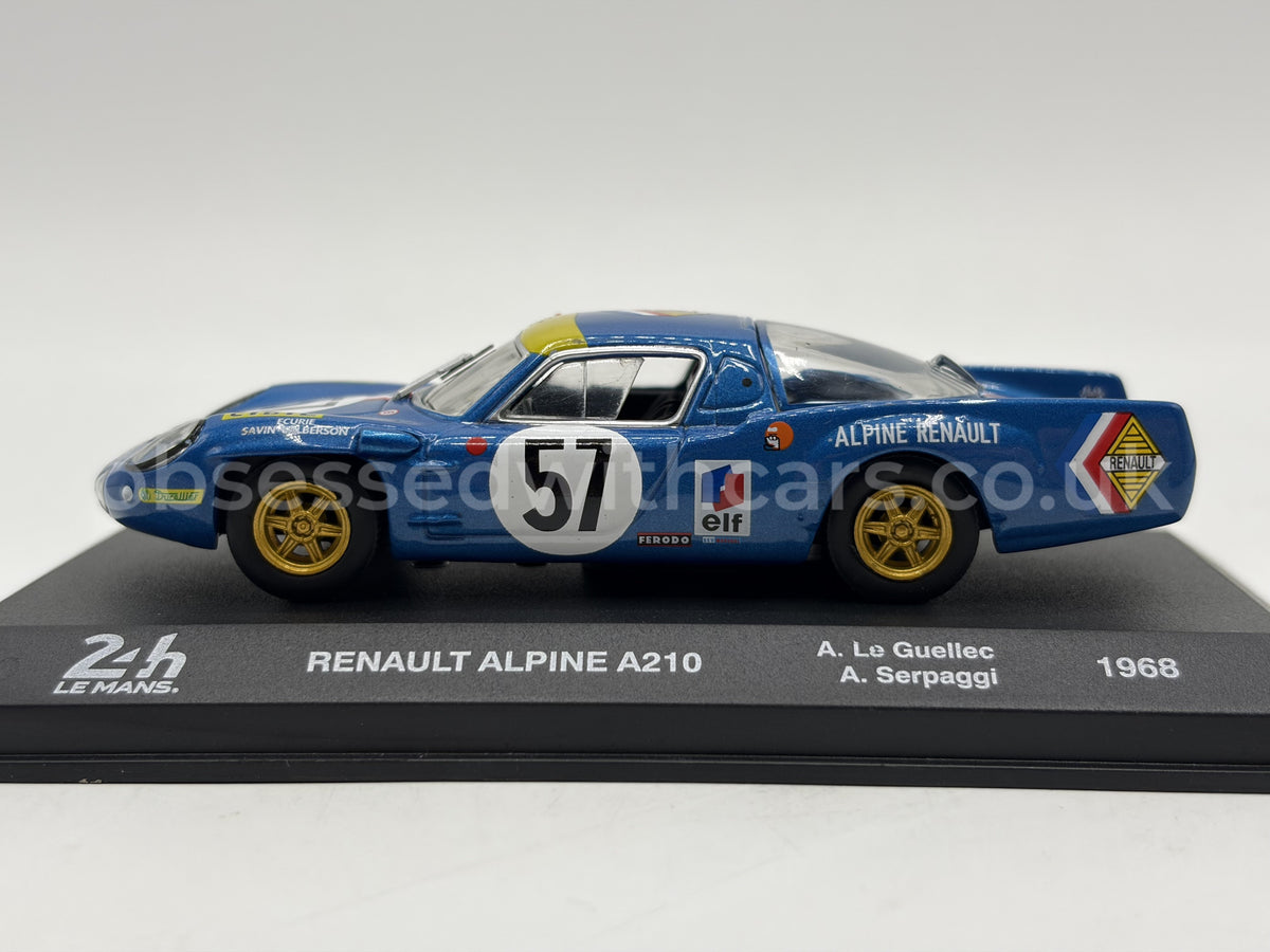 1/43 1968 Renault Alpine A210 - Le Guellec / Serpaggi | Model Le Mans Car