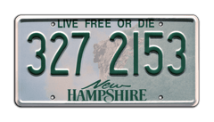 327 2153 - Breaking Bad - Heisenberg's Volvo 240 | License Plate