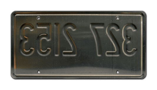 2153 - Breaking Bad - Heisenberg's Volvo 240 | License Plate