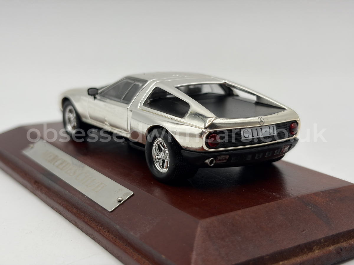 1/43 1970 Mercedes-Benz C111-II - Chrome | Model Car