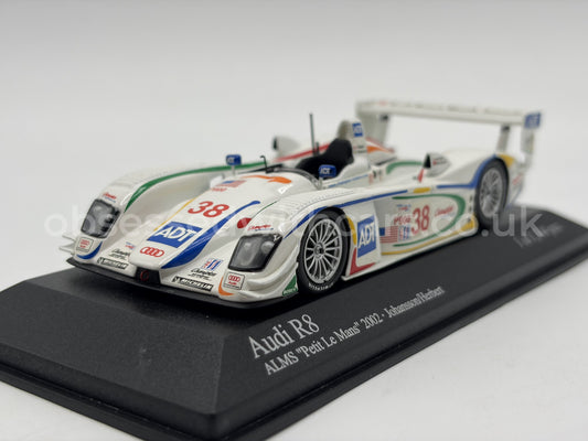 1/43 2002 Audi R8 - ALMS "Petit Le Mans" - Johansson  / Herbert - Minichamps | Model Car
