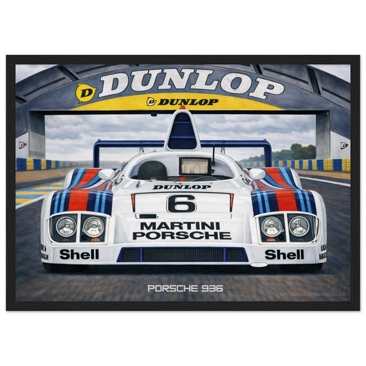 Porsche 936 Poster - Le Mans Legends Collection