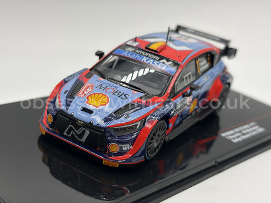 1/43 2022 Hyundai i20 N - Monte Carlo Rally - Neuville / Wydaeghe | Model Rally Car